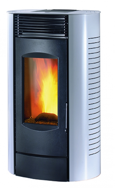 Placement of a pellet stove